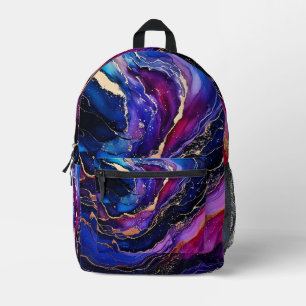 Mochila Impresa Tinta alcohólica de zafiro antimetista