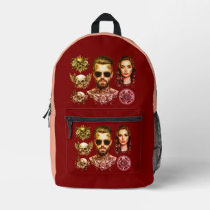 Mochila Impresa Tinta permanente, tiempo de fuga