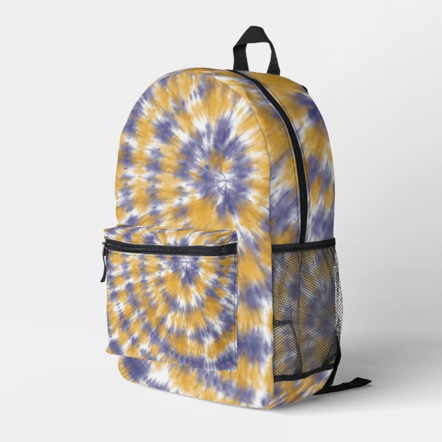 Mochila Impresa Tinte Tie Dye (Esquina derecha trasera )