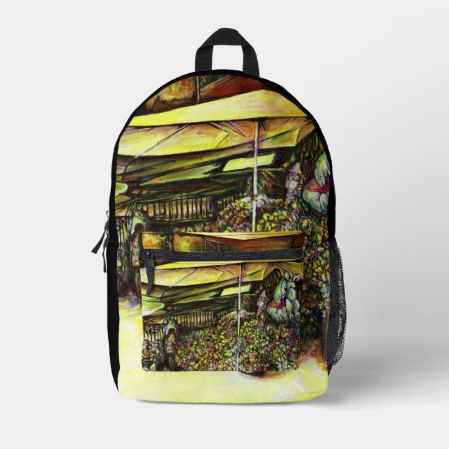 Mochila Impresa Tomada de la posesión de los poderes (Anverso)