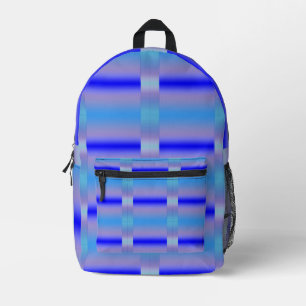 Mochila Impresa Tonos azules