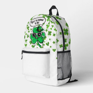 Mochila Impresa Top O' The Mornin' Shamrock