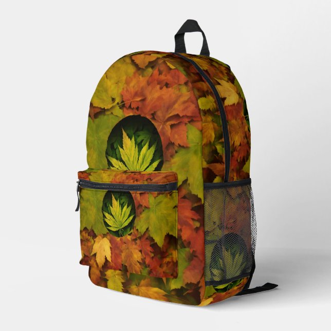 Mochila Impresa Toque salvaje (Esquina derecha trasera )