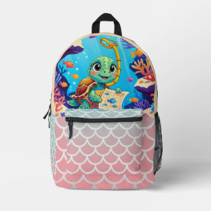 Mochila Impresa Tortuga Ocean Explorer - Aventura submarina suave