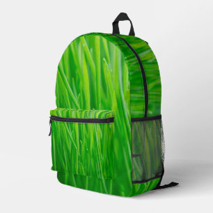 Mochila Impresa Trigo verde vibrante fresco