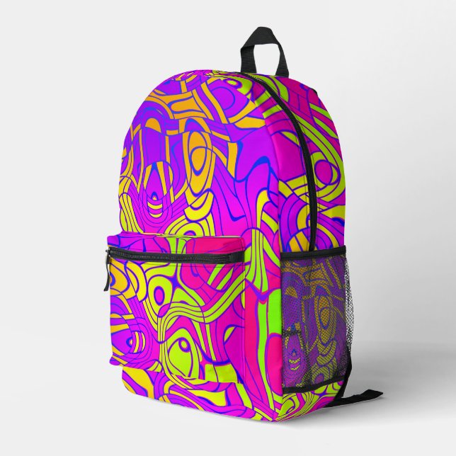 Mochila Impresa Trippy (Esquina derecha trasera )