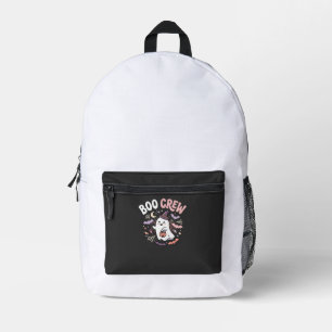 Mochila Impresa Tripulación de fantasmas de Halloween Boo