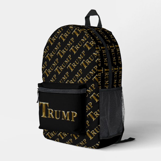 MOCHILA IMPRESA TRUMP (Esquina derecha trasera )