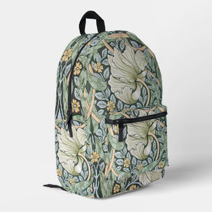 Mochila Impresa Tulipanes Pimpernel Arte Botánico de William Morri