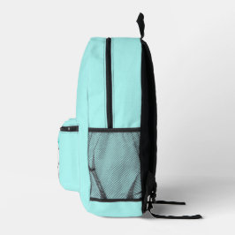 MOCHILA IMPRESA TURQUESA, PROMOCIONAL Y CORPORATIVA