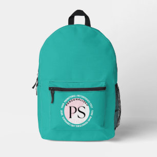 MOCHILA IMPRESA TURQUESA, VIAJES PROMOCIONALES Y CORPORATIVOS