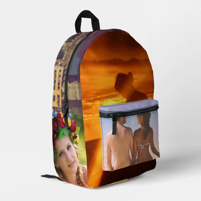 Mochila Impresa Tus fotos (Esquina izquierda trasera)