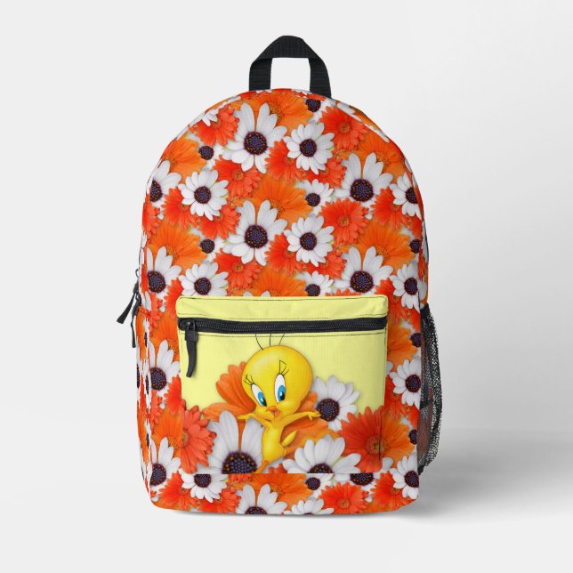 Mochila Impresa TWEETY™ Con Daisies (Anverso)