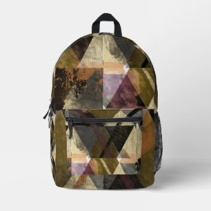 Mochila Impresa Un diseño abstracto moderno