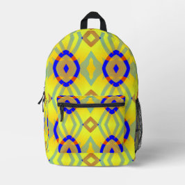 Mochila Impresa Un diseño clásico multicolor y elegante