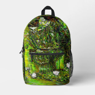 Mochila Impresa Un estanque con pensamientos impuros