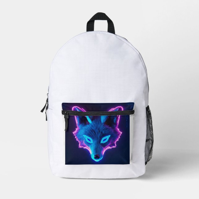 Mochila Impresa Un fascinante diseño animal (Anverso)