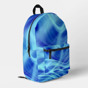 Mochila Impresa Una niebla azul mística