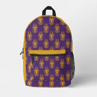 Mochila Impresa Universidad de Albany Gran Cabeza de Mascota Dane