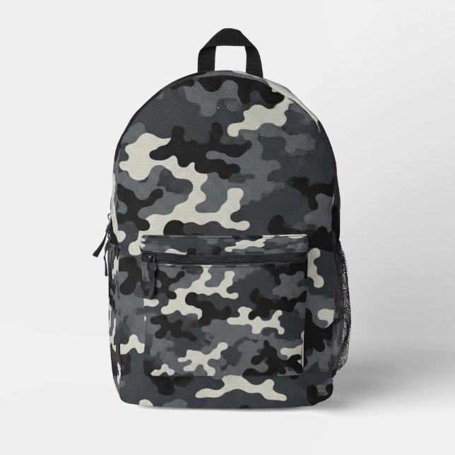 Mochila Impresa Urban Military Camouflage Pattern (Anverso)