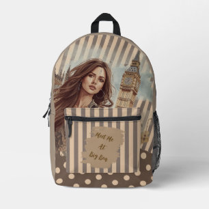 Mochila Impresa Vacaciones, Encuentrame en Big Ben, Escapada Román