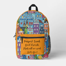Mochila Impresa ¡Vacaciones, Vamos!