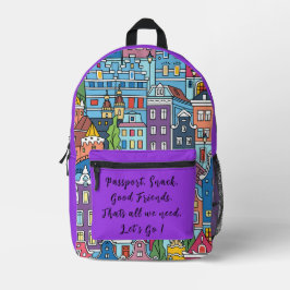 Mochila Impresa ¡Vacaciones, Vamos!