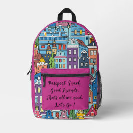 Mochila Impresa ¡Vacaciones, Vamos!