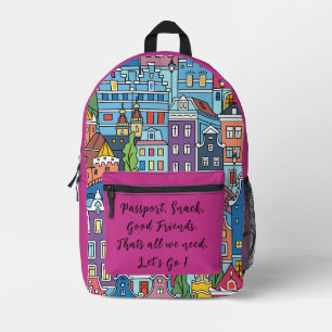 Mochila Impresa ¡Vacaciones, Vamos!