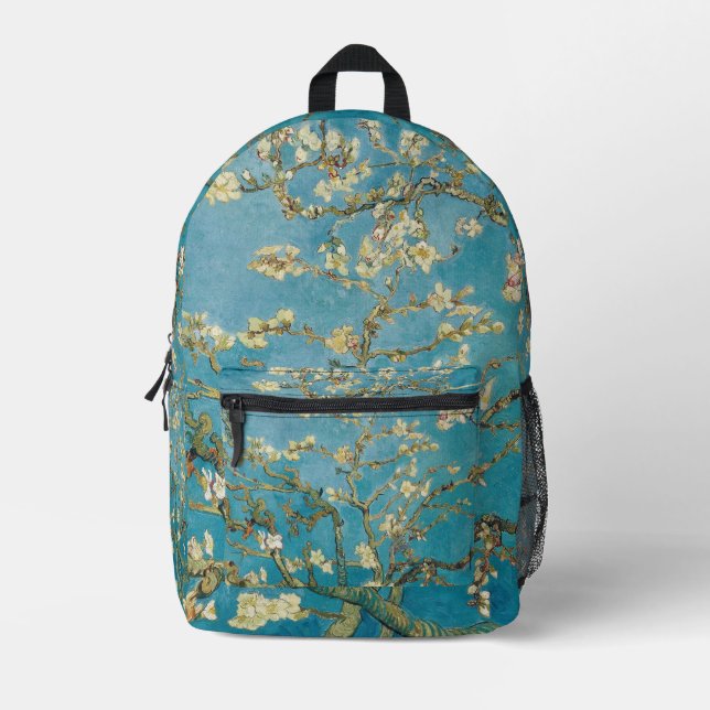 Mochila Impresa Van Gogh Almond Blossom (1890) Poster  (Anverso)