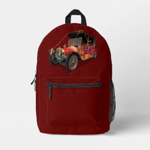 Mochila Impresa Vehículo vintage