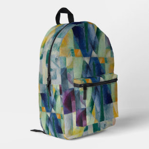 Mochila Impresa Ventana simultánea 1912 de Robert Delaunay