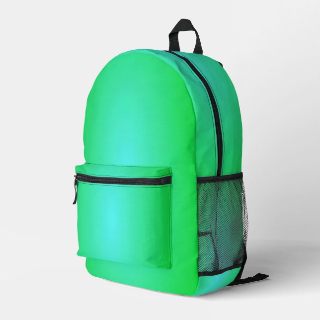 Mochila Impresa verde (Esquina derecha trasera )