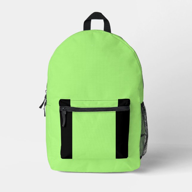 Mochila Impresa Verde lima (Anverso)