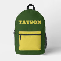 Verde y Amarillo Personalizado