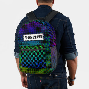 Mochila Impresa Verificadores de Psicosis por Kenneth Yoncich
