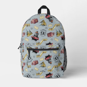Mochila Impresa Viaja al patrón de HOGWARTS™