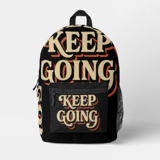 Mochila Impresa Vibes retro - Arte de tipografía de época