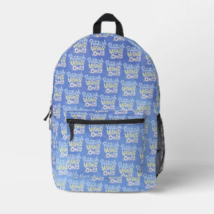 Mochila Impresa Vibraciones Positivas Solo