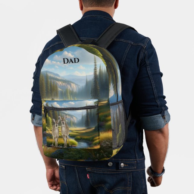 Mochila Impresa Vida silvestre y naturaleza personalizada (Insitu (Modelo))