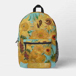 Mochila Impresa Vincent Van Gogh - Jarrón con doce girasoles
