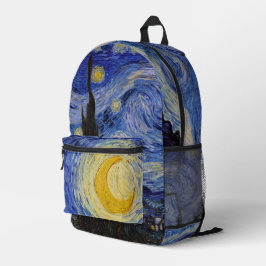 Mochila Impresa Vincent Van Gogh - La noche estrellada