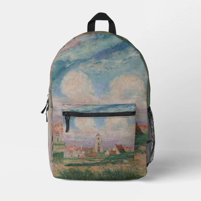 Mochila Impresa Vista de Mariakerke (Anverso)