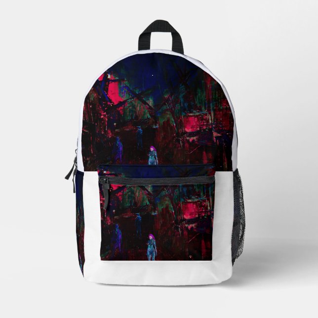 Mochila Impresa Vivid Presence - Artistic Carry (Anverso)