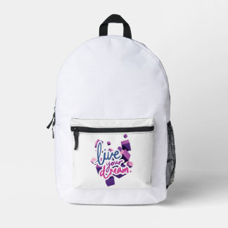 Mochila Impresa Vivir tu sueño