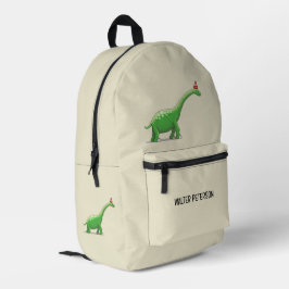 Mochila Impresa Walter el Dinosaurio