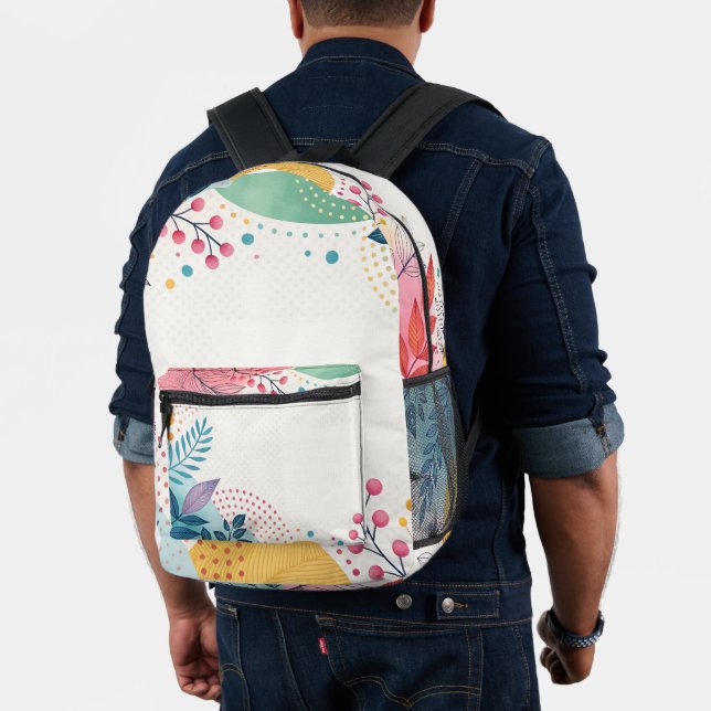 Mochila Impresa Watercolor Whimsy (Insitu (Modelo))