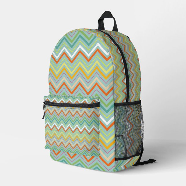 Mochila Impresa Whimsy Zigzag (Esquina derecha trasera )