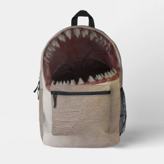 Mochila Impresa White Shark mouth