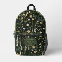 Wilhelmina Dark Daisy Floral